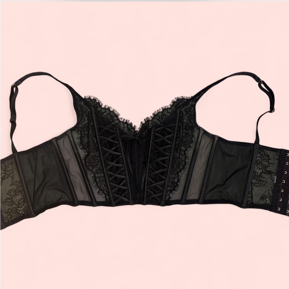Victoria’s Secret Black Lace Corset